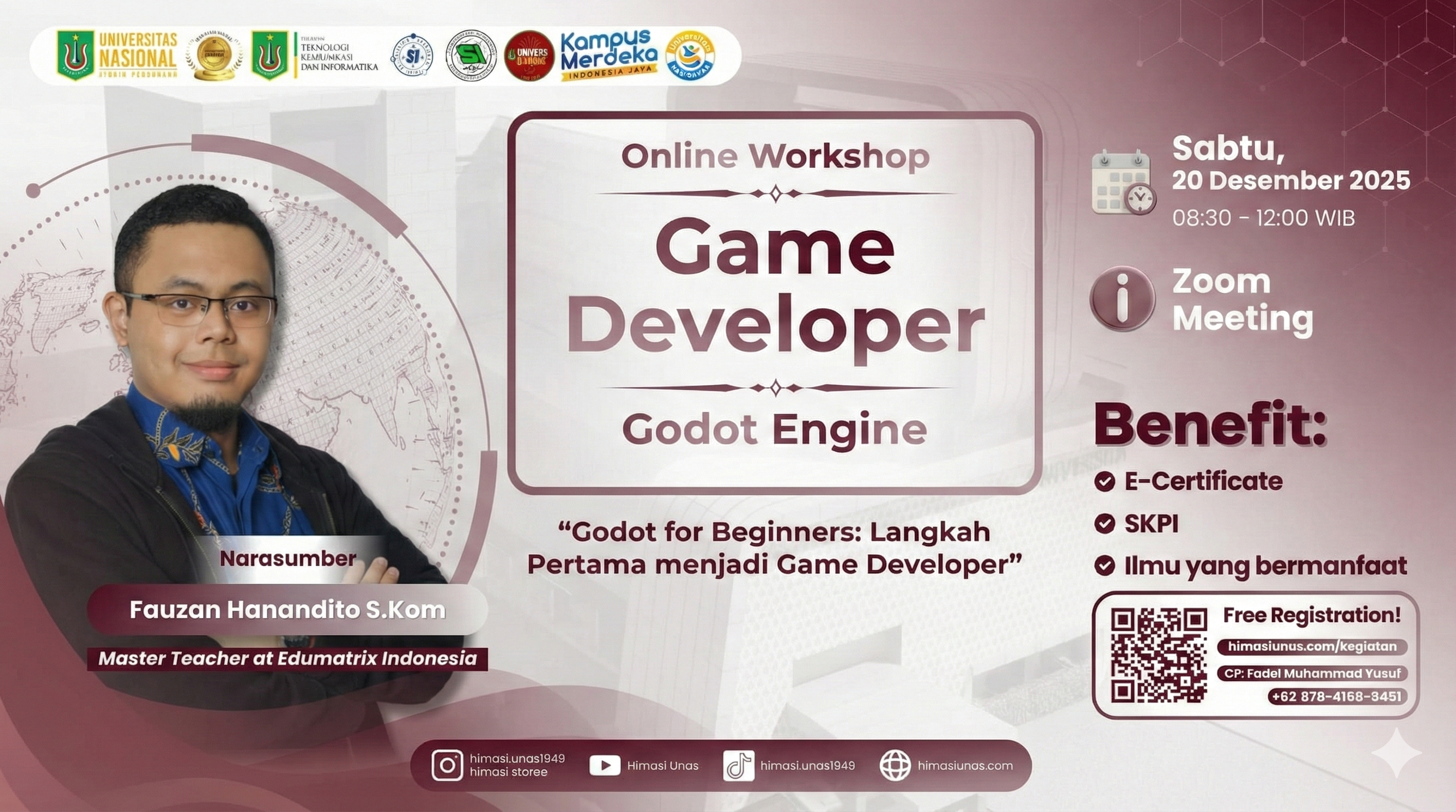 Workshop Game Developer HIMASI UNAS